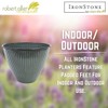 Headwind 10" Sheridan Planter - Stormy Gray
