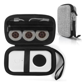 Hard Carry Case Compatible for Phomemo D30 D35 Label Maker, Fit for NIIMBOT D11/D110, Fit for JADENS D110, Case Easily Storage and Carry, Fits Bluetooth Wireless Mini Label Printer (Case Only)