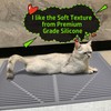 Mofason Rubber Large Cat Litter Mat - Kitty Litter Box