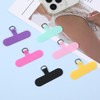 Yuomeaz 12 Pcs Phone Tether Tab, Safety Lanyard Patch Adjustable