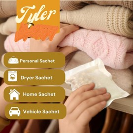 Tyler Candle - French Market 32 Fl oz Laundry Detergent w/Dryer Sachet Pouch !!