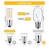 LFLAMPON KEI D28k Kel 2812 Freezer Light Bulb 4W Kei