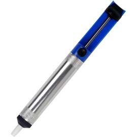 Envistia Desoldering Tool - Aluminum Handle, Ceramic Heating, Blue, Corded Electric, Utility Style, Electronics Repair