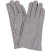 SNUGRUGS Womens Butter Soft Premium Leather Glove with Classic Triple