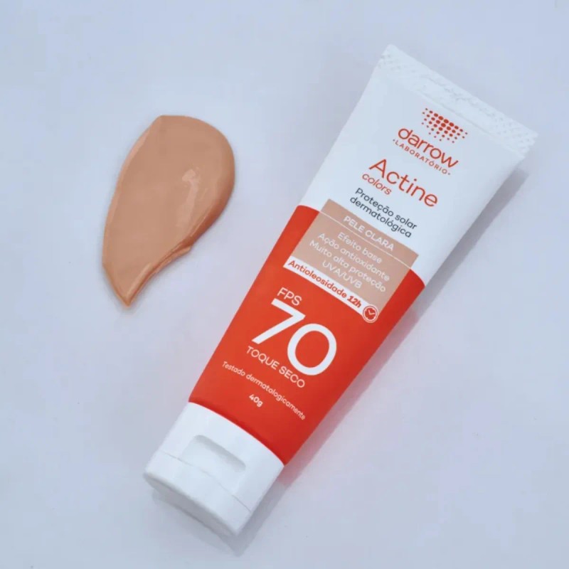 Darrow Actine Protector Solar Dermatológico Fps Tono Claro 40g