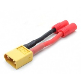 Hobbyking XT60 to HXT 3.5mm Connector Battery Adapter Compatible w/Walkera QR X350 1pc