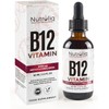 Nutroliq Vitamin B12 Liquid Drops - High-Strength 5000mcg Methylcobalamin Supplement
