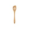 Maxwell & Williams Evergreen Bamboo Slotted Peaked Spoon, 33 cm