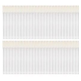 Leopacat Cross Stitch Needles, Tapestry Needles for Cross Stitch, Hand Embroidery Needles DIY Embroidery Hand Needles Sewing Needles in Transparent Box for Tapestries Big Eyes Easy to Thread