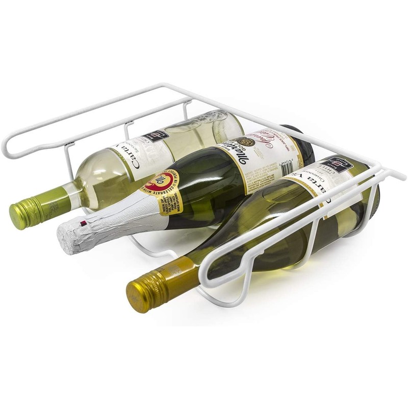 Sorbus® Fridge Wine Rack- Refrigerator Bottle Rack Holds 3 Bottles