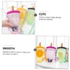 Healeved Large Capacity Straw Cup Portable Drinking Cup with Straw