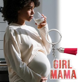 Mom Gifts for Birthday Mothers Day Gift from Daughter Girl Mama Keychain Mama to Be Gifts for Women Friends Wife Sister Pregnancy Gift Idea First Time Moms