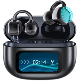 Wireless Earbuds, Translation Earbuds Real Time, 3 in 1 Ai Language Translator Earbuds, HD Sound, Long Battery Life, for Business Learning Travel, Black（No Subscription Fee）