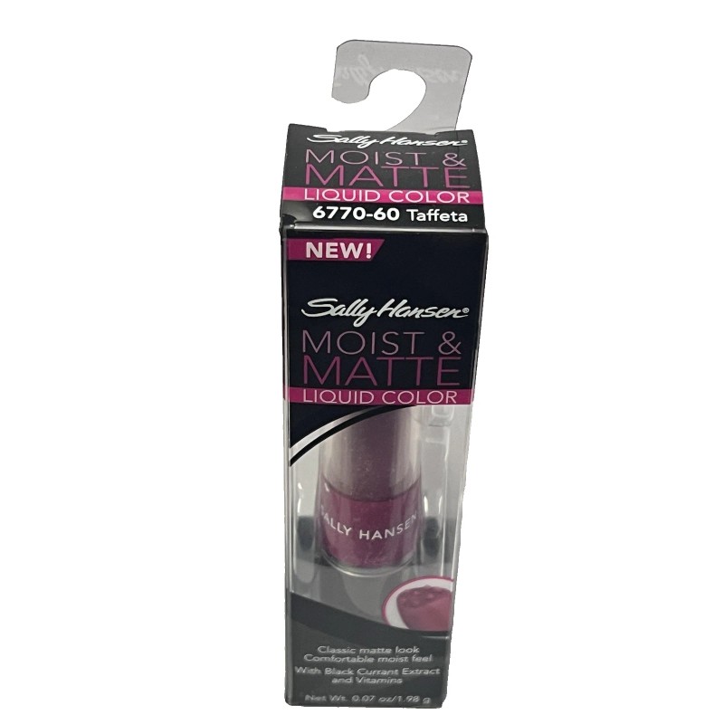 Sally Hansen Moist & Matte Liquid Color, Taffeta 6770-60