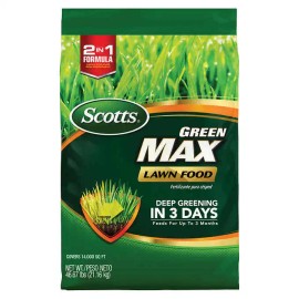 Scott's Scotts Green Max Lawn Food 46.7 lb. Covers 14,000 sq. ft.2-in-1 Formula