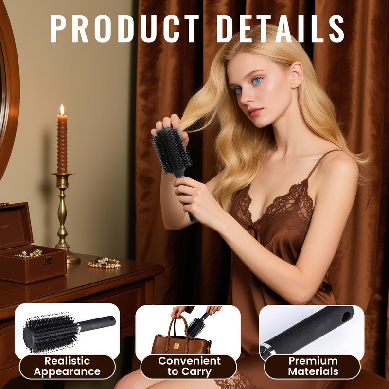 Diversion Safe Hair Brush Secret Safe Can, Hidden Storage for