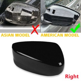Passenger Right Side Mirror Cover Cap For Honda Accord 2008-2013 2009 2011 2010