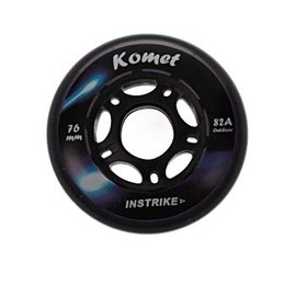 Instrike Set of 4 Komet 82A outdoor professional castors for high demands (68 mm)