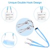 Wisdompro Lanyard 5 Pieces with Double Rotating J Hook and