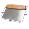 Vriysei Professional Dough Cutter & Bench Scraper - Ultimate Dough