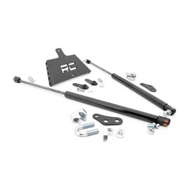 Rough Country Hydraulic Hood Assist for 1997-2006 Jeep Wrangler TJ - 1151,Black