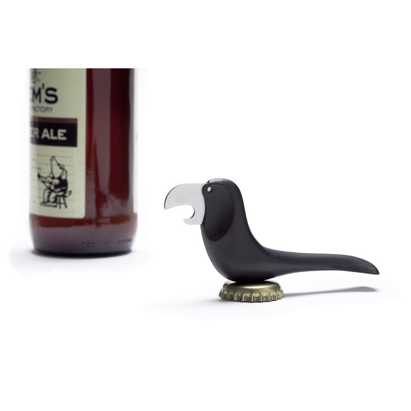 BEERDY by PELEG DESIGN: Original Bird-Shaped Bottle Opener with Magnetic