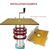 Router Lift, Metal Router Lift for Router Table Saw Insert