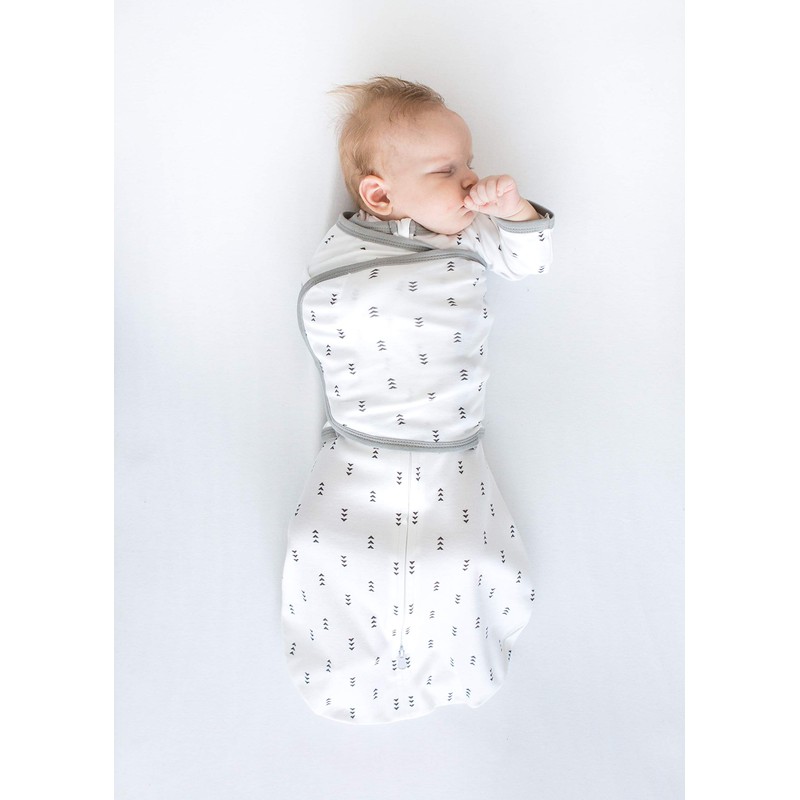 SwaddleDesigns Omni Swaddle Sack with Wrap & Arms Up Sleeves
