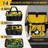 NECKORY Tool Bag, Portable Tool Box Organizer Adjustable Shoulder Strap,