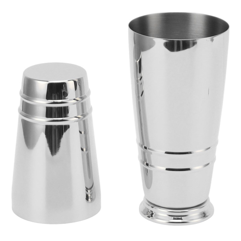 Cocktail Mixer 304 Stainless Steel Glossy with Bottom Dishwasher Safe
