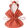 Mababu Children's Bathrobe with Hood, Baby Bathrobe, 100% GOTS, Children's