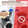 DITOSH Electric Coffee Grinder Touchscreen 2-14 Cup Conical Burr Coffee