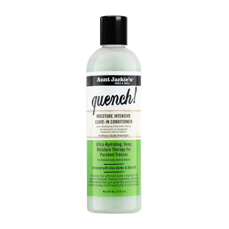 Aunt Jackies Quench, Moisture Intensive Leave-in Conditioner, Ultra-Hydrating, Deep Moisture