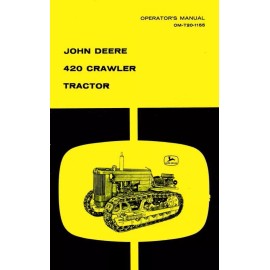 John Deere 420 Crawler Tractor Operators Manual 80k-up