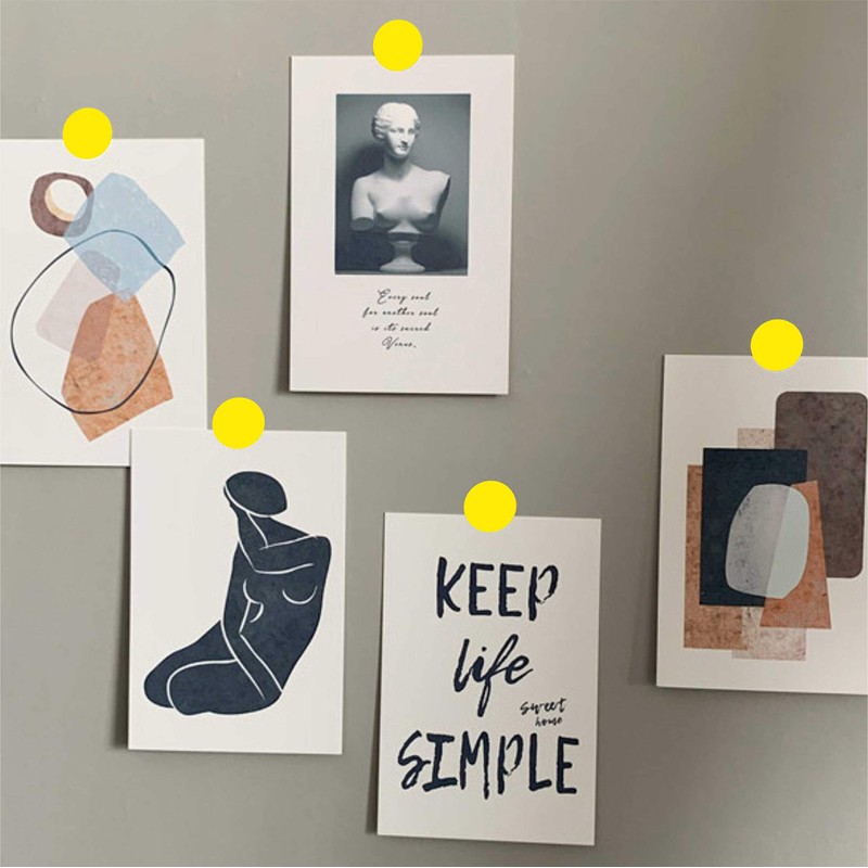 PARLAIM 1 Inch Round Permanent Adhesive Color-Code Dot Stickers,1000 per