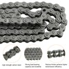 QUARKZMAN #25/04C-1 Roller Chain 10 Feet 1/4 Inch Pitch Carbon