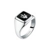 Jewels JM222AVD070 Men's Ring Steel Enamel, Steel