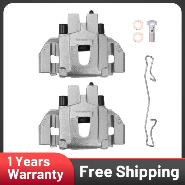 Unbranded Rear Brake Calipers w/ Bracket for Jeep Grand Cherokee