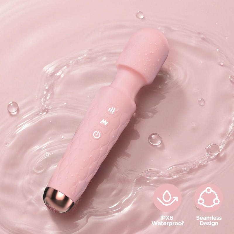 Kamileo Personal Massager - 4H Max Runtime & Ultra-Quiet -