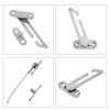 Pack of 2 Window Restrictors, 304 Stainless Steel Window Hooks,