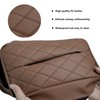 Qirc PU Leather Car Tissue Holder, Car Back Seat Headrest,