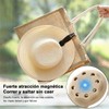 Clip Magnético para Sombreros de Viaje, Silicona, 2 Piezas Manos