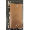 Custom Motorcycle Long Brown Chain Wallet. MADE IN USA