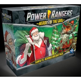 Renegade Game Studios Power Rangers: Heroes of the Grid Santa vs Heximas Holiday Pack Board Card Game