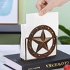 Rustic Brown Napkin Holder Stand Texas Metal Star Star Home