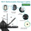 Nexillumi 2-Pack Led Garage Light 180W, 36000LM Garage Lights Ceiling