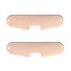 DGHAOP 2PCS Guitar Single Coil Pickup Metal Baseplate Electric Guitar