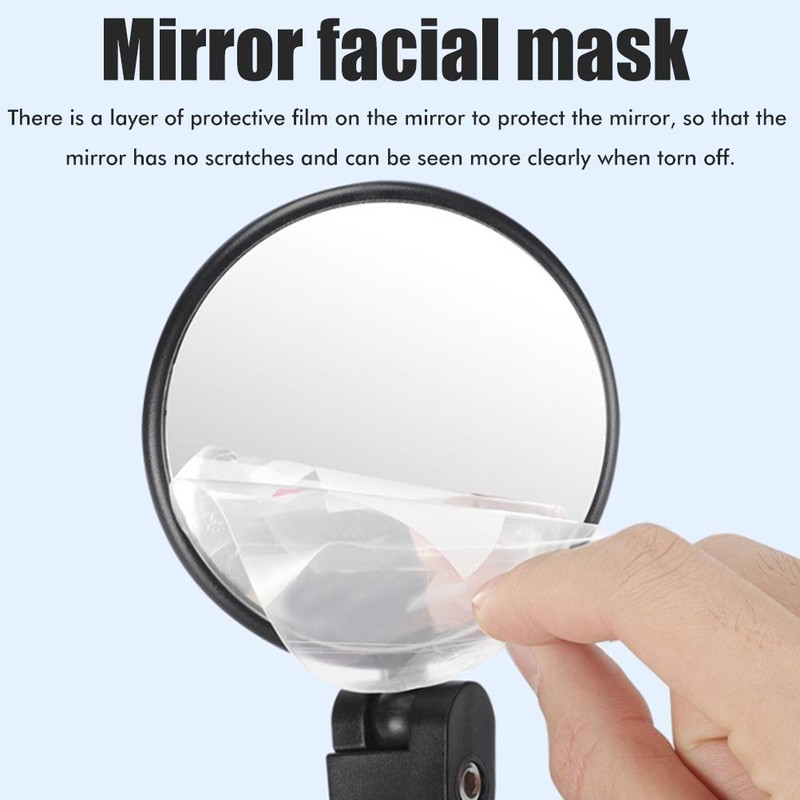 Bike Mirror 360 Degree Adjustable Rotatable Handlebar Mirror Wide Angle