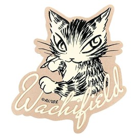 Deyan Cat Glow in the Dark Sticker Graffiti