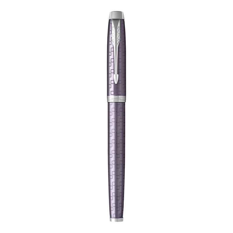 Parker IM Fountain Pen, Premium Dark Violet, Medium Nib with